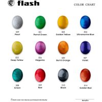 FLASH METALLIC PAINT - 25 Colour Set
