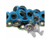 4mm - 12mm High Quality BRIGHT BLUE Teddy Bear Eyes  - Sold in lots of 2 Pairs! - 4mm - 6mm - 7.5mm - 12MM - 18MM
