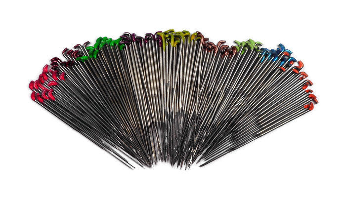 Fork Mix Felting Needles. Includes 38g, 40g, and 42g Fork Needles. Choose  From 3, 6, 12, 24 or 48 Needle Packs. 