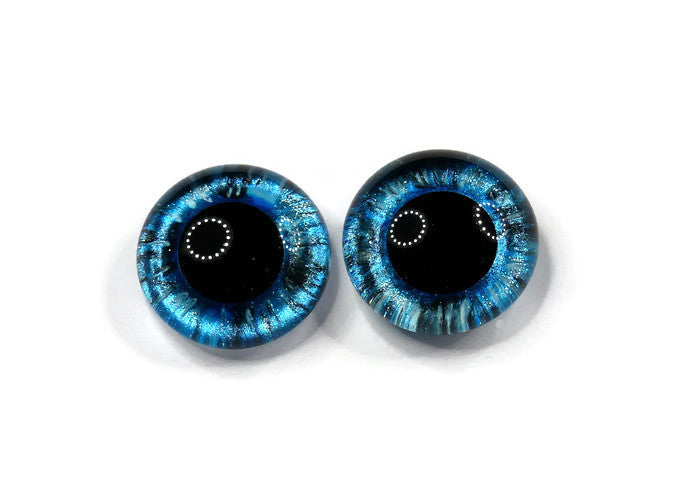 Hand Painted Eyes-Blue