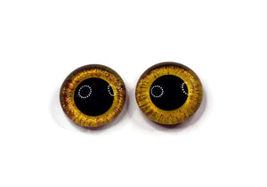 Hand Painted Eyes-Gold