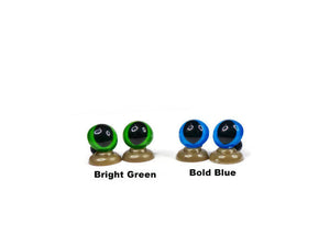 18mm - 18 Colours Cat Eyes,High quality SOLD IN LOTS OF 2 PAIRS!