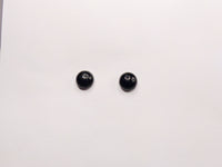 10mm Antique Boot Button EYES or NOSE,Teddy Bear Boot Button Eyes,Dark Brown,Chocolate,Black,Boot Button eyes, made by Delong (USA)
