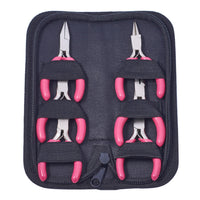 Mini Pink Pliers Tool Kit

