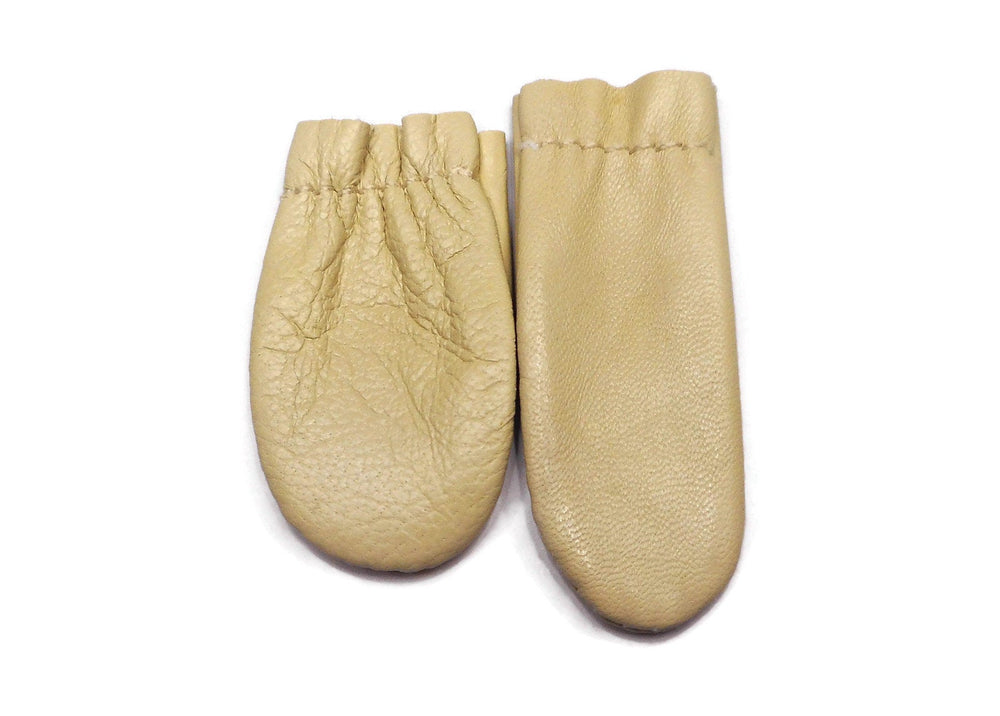 Leather Finger Gloves for Index finger and thumb, Thimble,Finger Protectors