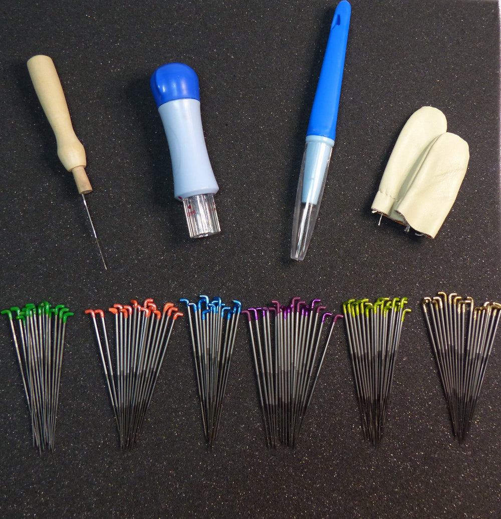 EXPERT Needle Felting KIT including 50 Needles - 50 Needles - 100 Needles